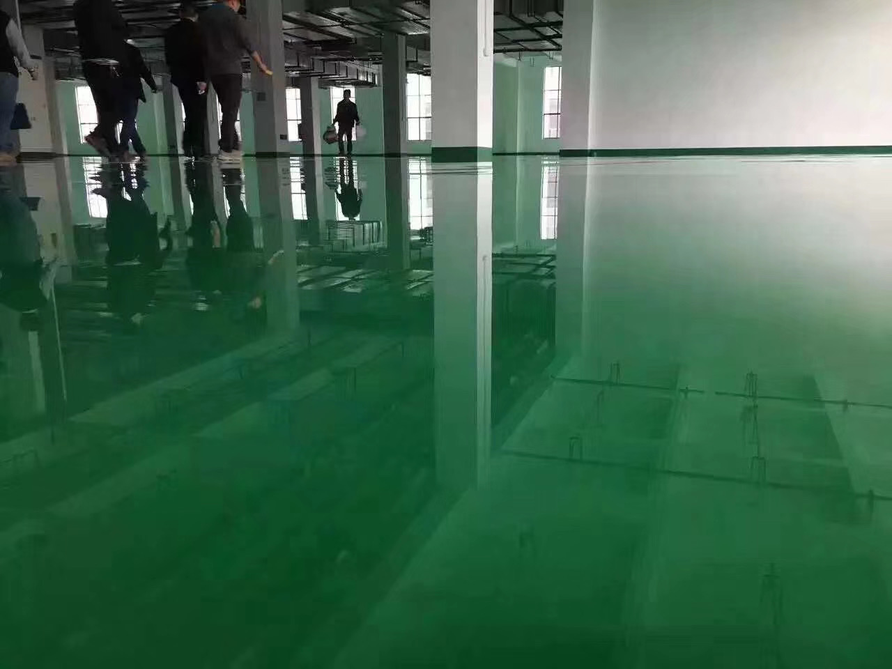珠海地下停車場地坪案例