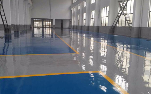 成品倉庫環(huán)氧砂漿地坪