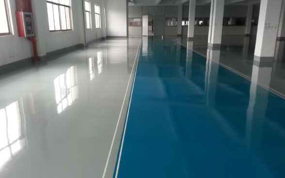 環(huán)氧地坪漆水泥地面漆防水廠(chǎng)房車(chē)間如有雜物粘附需清除
