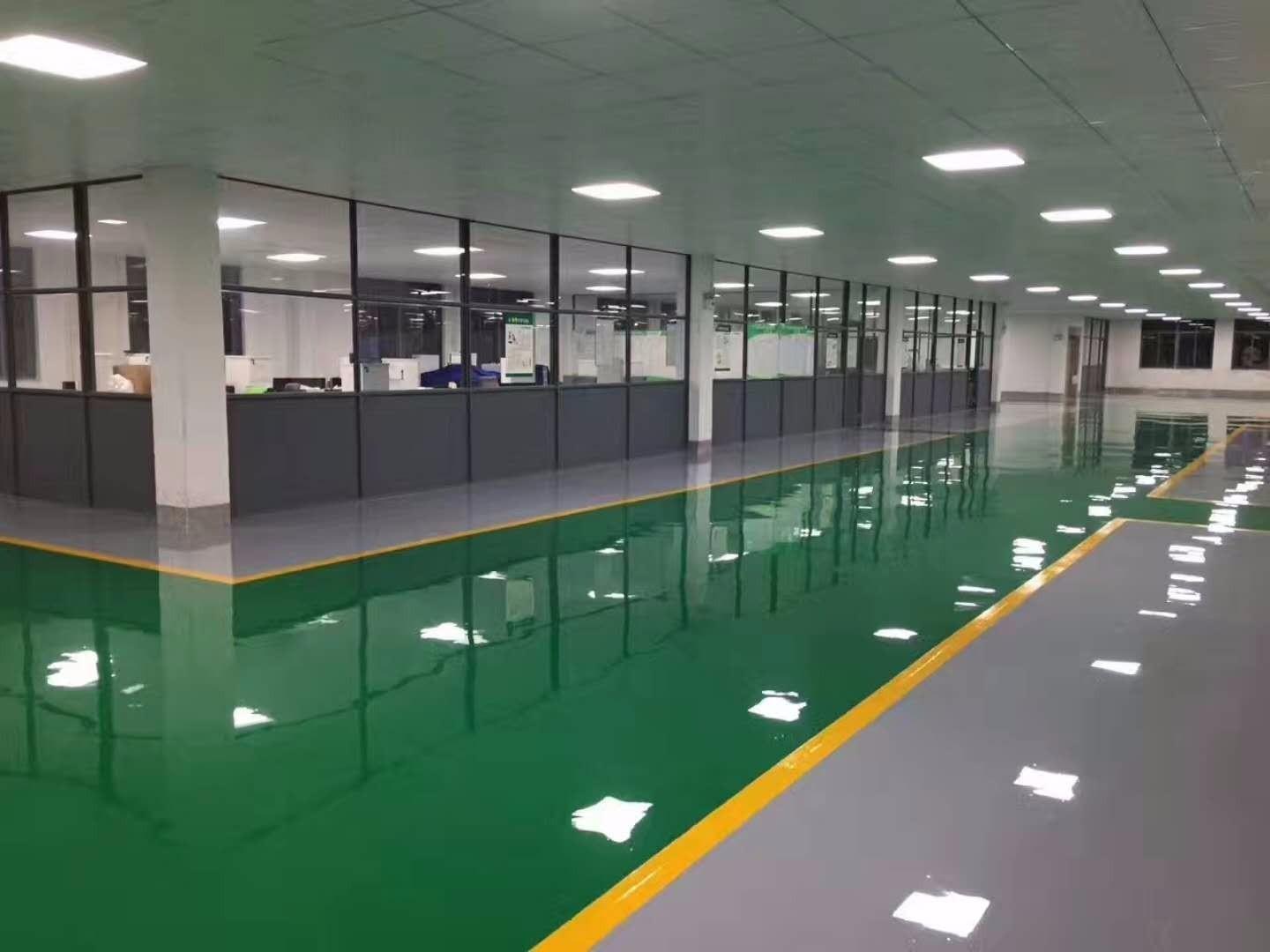 電子車(chē)間地坪案例